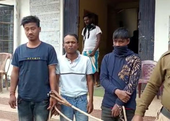 ডবকাত তিনিজন ড্ৰাগছ আসক্ত গ্ৰেপ্তাৰ : ড্ৰাগছ নাখালে পিঠি বিষাই শিক্ষকৰ
