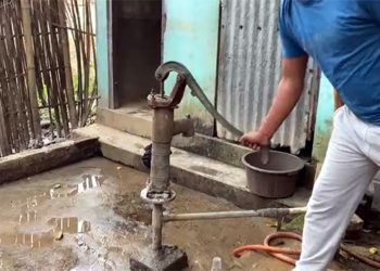 বোকাজানৰ বালিপথাৰবাসীৰ খোৱাপানীৰ হাহাকাৰ