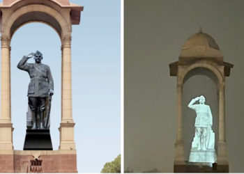 এইবাৰ ইণ্ডিয়া গে’টত প্ৰতিষ্ঠা হ’ব নেতাজীৰ বৃহৎ মূৰ্তি