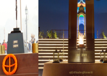 স্থানান্তৰ হ’ল ইণ্ডিয়া গে’টৰ অমৰ জোৱান জ্যোতি শিখা, নতুন স্থান ৱাৰ মেম’ৰিয়েল