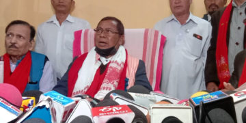 কাৰবি আংলং জিলা কংগ্ৰেছৰ সভাপতি ৰূপে ছুম ৰংহাঙৰ দায়িত্বভাৰ গ্ৰহণ