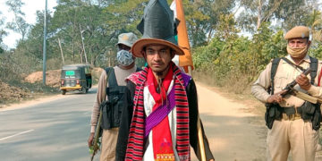 প্ৰকৃতি সুৰক্ষা, ৰক্তদান, গঁড় হত্যা ৰোধৰ উদ্দেশ্যলৈ পদব্ৰজে ডিফুত উপস্থিত দৰঙৰ গৌৰীশঙ্কৰ