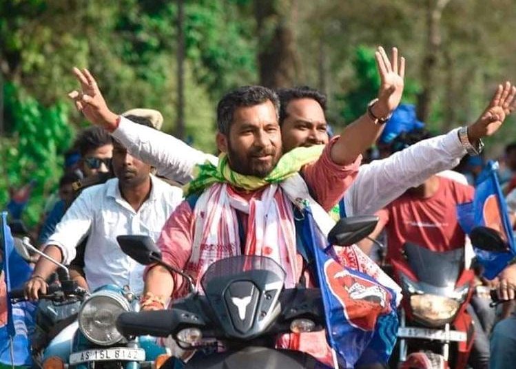 মাজুলী উপ-নিৰ্বাচনৰ এজেপি প্ৰাৰ্থী চিত্ৰৰঞ্জন বসুমতাৰী