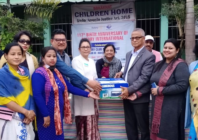 বোকাখাতত ৰটাৰী ক্লাৱৰ ১১৭ তম্ প্ৰতিষ্ঠা দিৱস উদযাপন