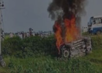 কৃষকক গাড়ীৰে চেপি হত্যাত অভিযুক্ত মন্ত্রীপুত্ৰ জে’লৰ পৰা মুক্তি