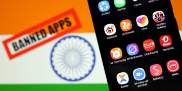 দেশৰ নিৰাপত্তাৰ প্ৰতি ভাবুকি থকা আৰু ৫৪টা চীনা এপ নিষিদ্ধ ভাৰতত