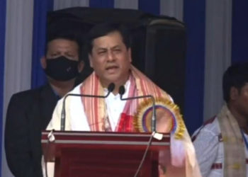 নাহৰকটীয়াৰ শ্ৰীমন্ত শংকৰদেৱ সংঘৰ অধিৱেশনত কেন্দ্ৰীয় মন্ত্ৰী সোণোৱাল