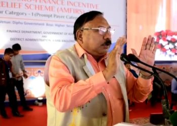 ডিফুত পাৰ্বত্য উন্নয়ণমন্ত্ৰী যোগেন মহনে নিপকো জলবিদ্যুত প্ৰকল্পৰ জলবিষ্ফোৰণত তিনি বিষয়া কৰ্মীৰ মৃত্যুৰ প্ৰতিক্ৰিয়া প্ৰকাশ