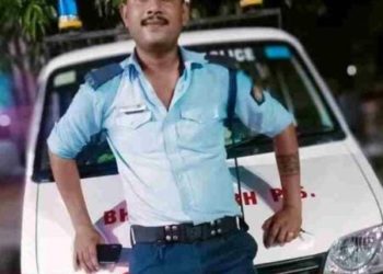ভঙাগড় আৰক্ষী থানা কৰ্তব্যৰত যান-বাহন শাখাৰ আৰক্ষী জোঁৱানৰ মৃত্যু