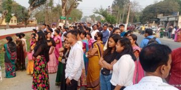 বোকাখাতত শান্তিপূৰ্ণ ভাবে পাৰ হ’ল উচ্চ আৰু উচ্চতৰ  চূড়ান্ত পৰীক্ষাৰ প্ৰথম দিন