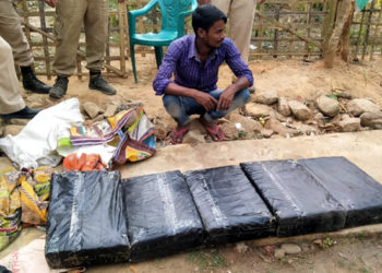 বোকাজানৰ খাকৰাজানত বৃহৎ পৰিমাণৰ গাঞ্জাসহ এজন আটক