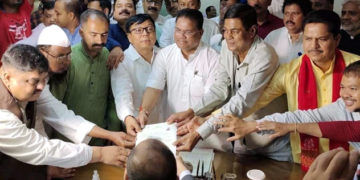 ৰিপুন বৰা মনোনয়ন দাখিল; শ্বেৰমানে কংগ্ৰেছৰ প্ৰাৰ্থীক ৰাজ্যসভাত ভোট দিব