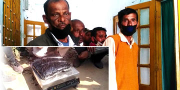 ধনশিৰিত গাঞ্জাসহ তিনিজনক আটক আৰক্ষীৰ