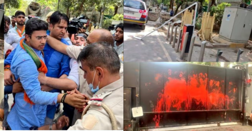 কেজৰিৱালৰ বাসগৃহত