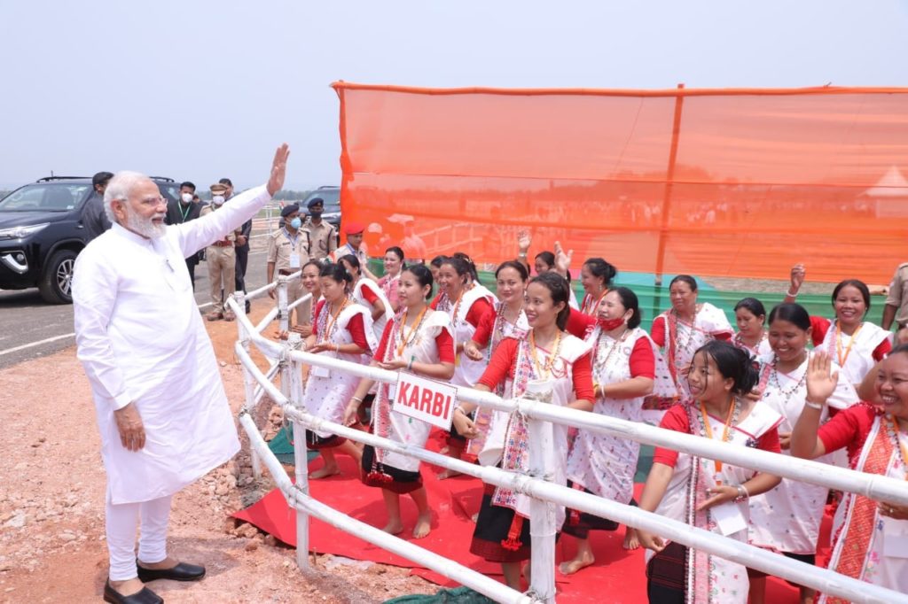 PM Modi In Karbi Anglong