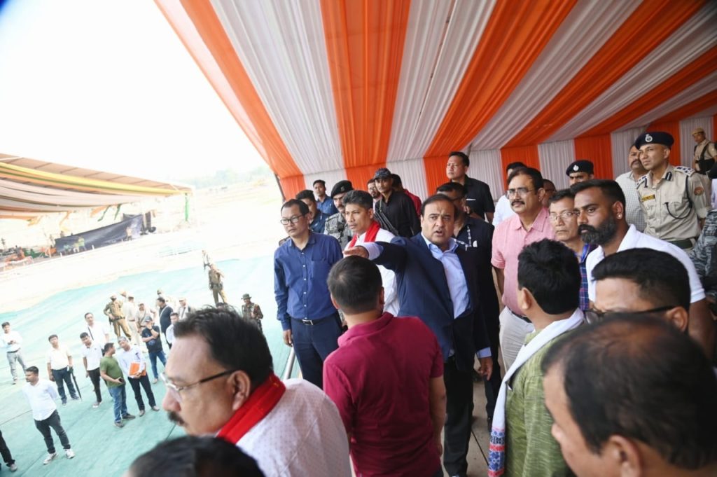 প্ৰধানমন্ত্ৰী নৰেন্দ্ৰ মোদীৰ সভাস্হলী 