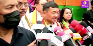 ধনশিৰিত চিইএম ৰংহাঙৰ ৭টাকৈ আঁচনিৰ শুভ উদ্ধোধন আৰু আধাৰশিলা স্থাপন