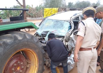 বকলীয়াঘাটত ভয়াবহ পথ দুৰ্ঘটনাঃ ৫ জন গুৰুতৰভাৱে আহত