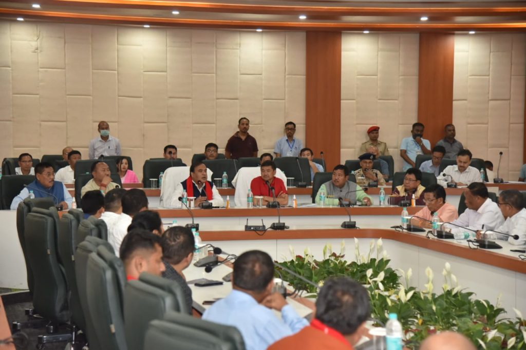 মুখ্যমন্ত্ৰীক সাক্ষাৎ