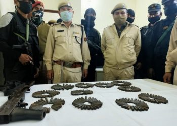 M16, sniper rifle, AK47s recovered in Assam