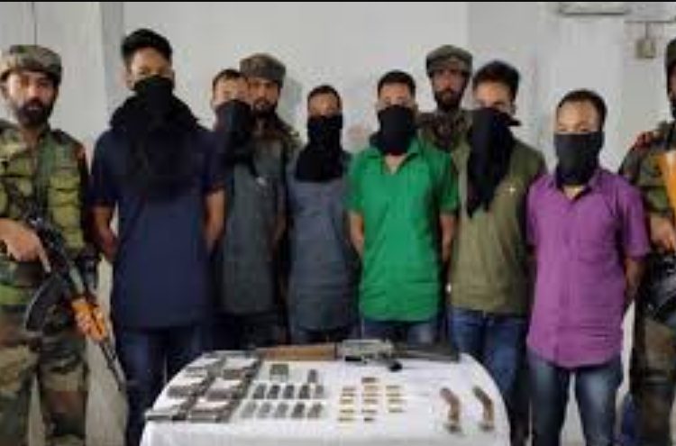 Six NLFB militants surrender with arms and ammunitions 1 Six NLFB militants surrender with arms and ammunitions