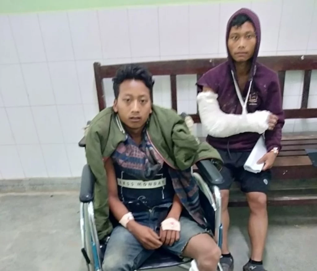 civilians injured