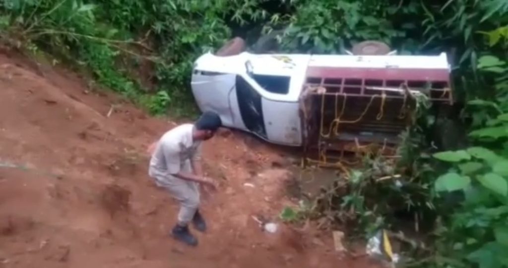 বৈঠালাংছʼত ভয়ংকৰ পথ দুৰ্ঘটনা