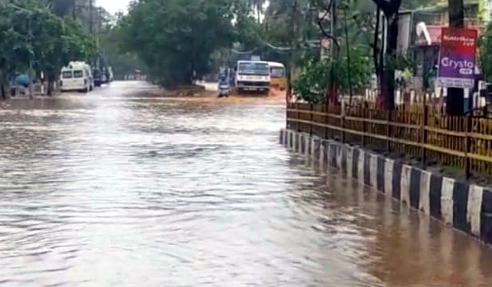 গুৱাহাটী জনতা আজি দুৰ্ভোগ; ২৪ঘন্টা বাবে বন্ধ পেট্ৰ'ল-ডিজেল, ৰাজপথত কৃত্ৰিম বানপানী 3 কৃত্ৰিম বানপানী