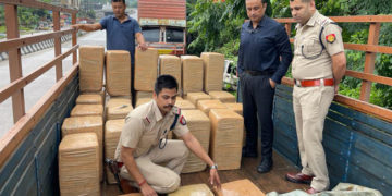 গুৱাহাটী মহানগৰ আৰক্ষীৰ বৃহৎ সাফল্য, ৮০০ কেজি গাঞ্জা জব্দ