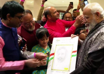 বার্লিনত দেশপ্ৰেমমূলক গান গোৱা শিশুৰ সৈতে তাল মিলালে প্রধানমন্ত্রী মোদীয়ে: