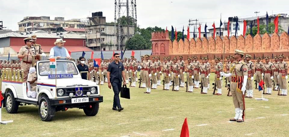অসম আৰক্ষীলৈ সন্মানীয় 'ৰাষ্ট্ৰপতি নিচান', ঐতিহাসিক ক্ষণ আখ্যা মুখ্যমন্ত্ৰীৰ 5 গৃহমন্ত্ৰী অমিত শ্বাহ