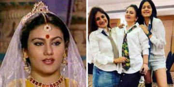 মিনি স্কাৰ্ট পৰিহিতা ‘সীতা’, হাতত মদৰ গিলাচ! ভক্তৰ ৰাম-ৰাম ধ্বনিত আঁতৰালে ফটো