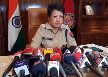 বটদ্ৰৱা আৰক্ষী থানা আক্ৰমণ ঘটনা : নগাঁৱৰ আৰক্ষী অধীক্ষক নীলা দলেৰ সংবাদমেল