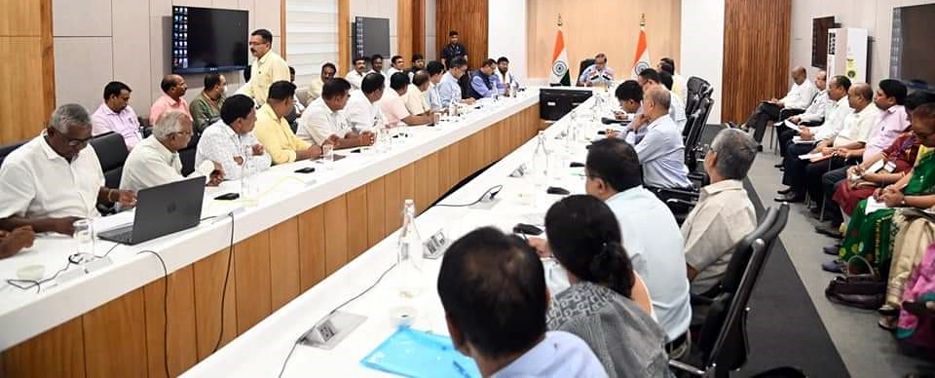 চাহ মজদুৰ সংঘৰ প্ৰতিনিধিৰ সৈতে মুখ্যমন্ত্ৰীৰ বৈঠক