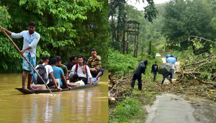 Assam flood situation