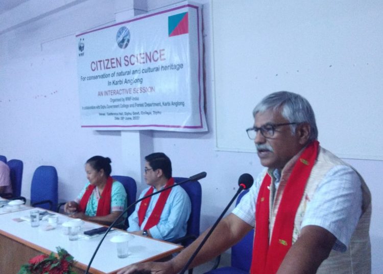 ডিফু কলেজত wwf ৰ প্ৰকৃতি আৰু সংস্কৃতি সংৰক্ষণ আলোচনা চক্ৰ :