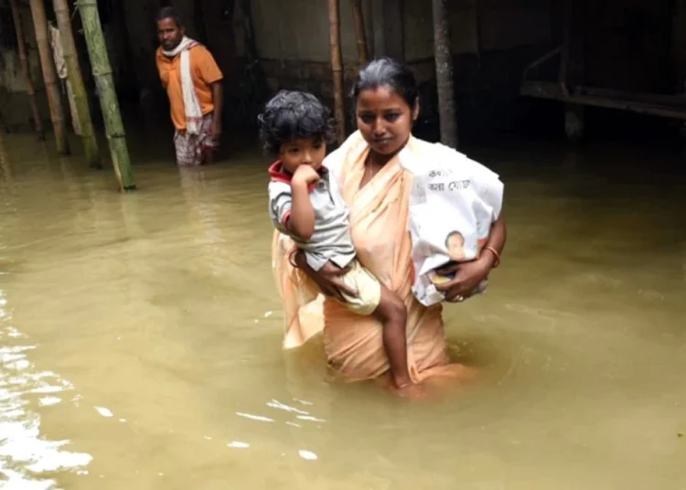 Assam flood situation remains grim, Over 55 lakh affected, death toll 89 :