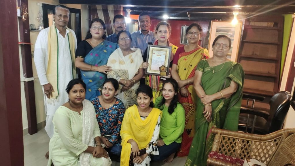 কাকলি কলিতালৈ জনগোষ্ঠীয় ঐক্যমঞ্চৰ সৌন্দৰ্য সাহিত্য সৌৰভ বঁটা