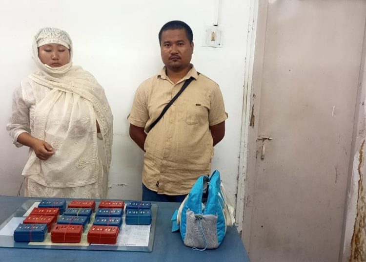 বোকাজান ৰেলৱে আৰক্ষীৰ বৃহৎ সাফল্য:৭০ লাখ টকাৰ ড্ৰাগছসহ ২ সৰবৰাহকাৰী আটক