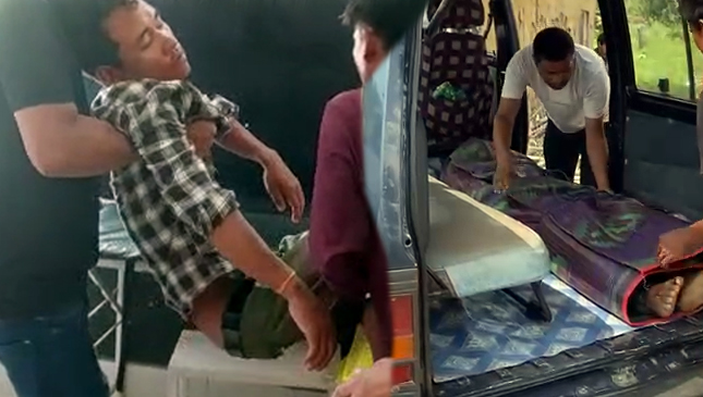বোকাজানত শোকাৱহ পথ দুৰ্ঘটনা