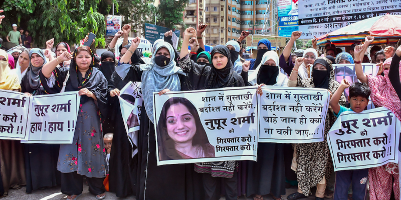 হজৰত মহম্মদ সন্দৰ্ভত বিতর্কিত মন্তব্য বিজেপি নেতাৰ