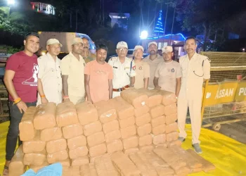 অসম-ত্ৰিপুৰা সীমান্তত আৰক্ষীয়ে আটক কৰিলে এক ড্ৰাগছ সৰবৰাহকাৰীৰ লগতে বহু মূল্যৰ ড্ৰাগছঃ