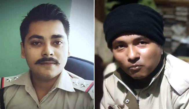 Two policemen washed away by flood water