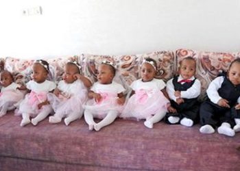 গিনিজ বুক অৱ ৰেকৰ্ডছত অভিলেখ:একেলগে ৯ টি কৈ সন্তানৰ জন্ম