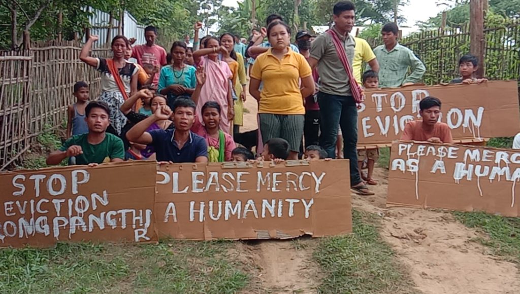 স্বায়ত্তশাসিত পৰিষদৰ উচ্ছেদ অভিযান