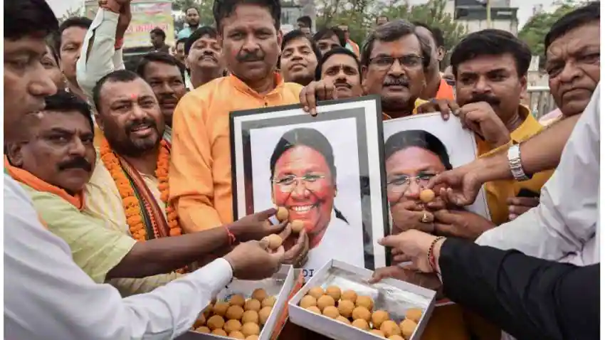 নিৰ্বাচিত হ'ল দ্ৰৌপদী মুৰ্মু