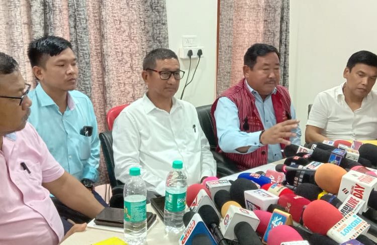 অবৈধ বেদখলৰ বিৰুদ্ধে উচ্ছেদ অব্যাহত থাকিব:ডিফুত বিধায়ক দৰছিং ৰংহাংঙৰ সংবাদমেলদ