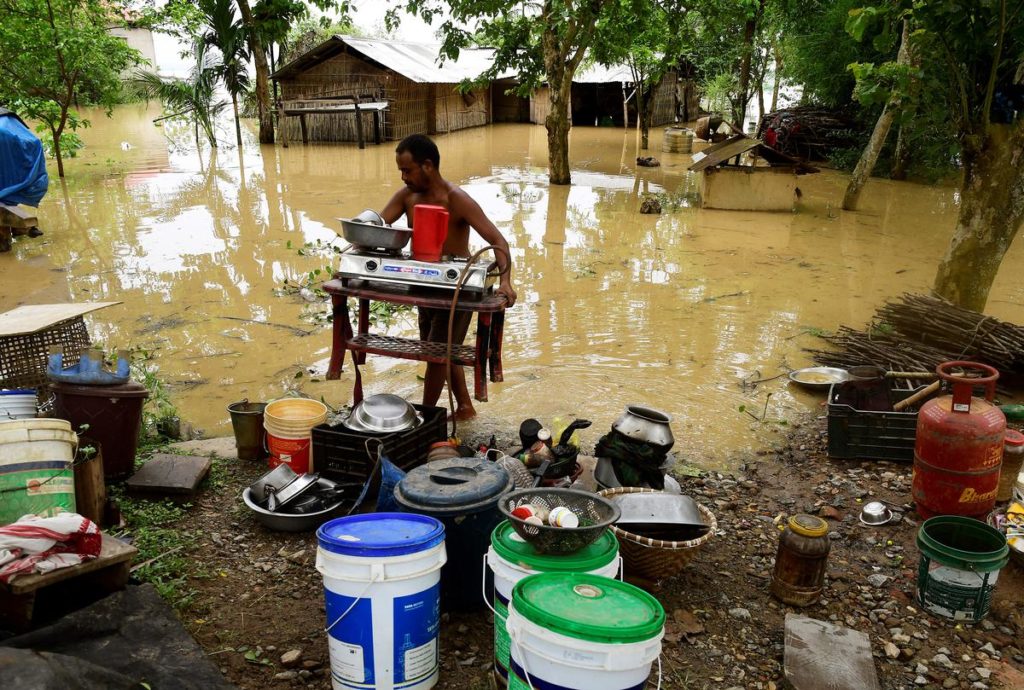 Flood condition improves in Assam