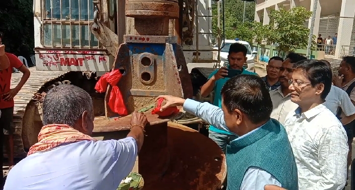 উৰণীয়া সেঁতুৰ কামৰ শুভাৰম্ভ: