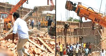 দিল্লীত এখন প্ৰকাণ্ড দেৱাল খহি মৃত্যু ৫ গৰাকী শ্ৰমিকৰ আহক ৯ গৰাকী: